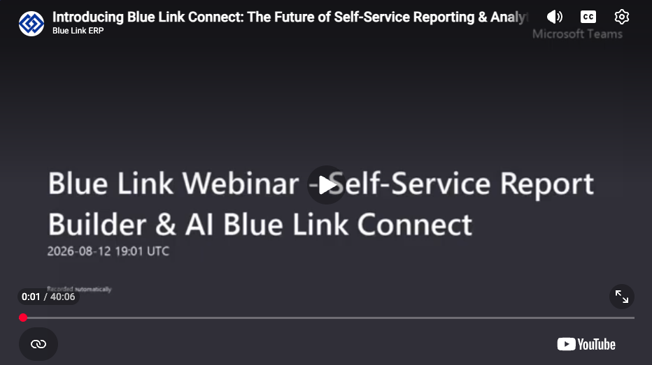 Watch Blue Link Connect + Connect AI in Action
